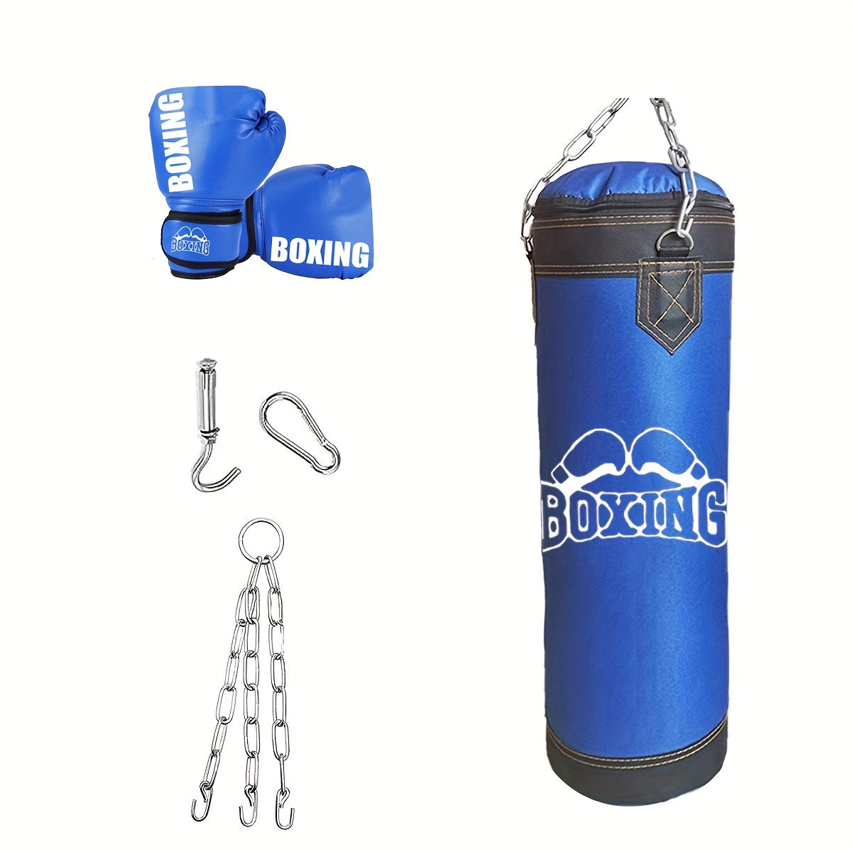 Adult unisex Sanda martial arts boxing bag for MMA training, hanging punching bag