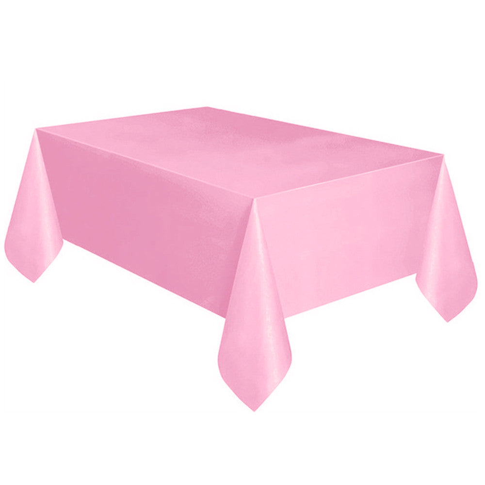 Plastic rectangular tablecloth covers