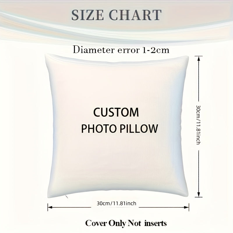 Personalize your favorite celebrities, pets, and more with our custom photo pillows. Double-sided print on soft plush fabric, perfect for sofa, bed, and car cushions.