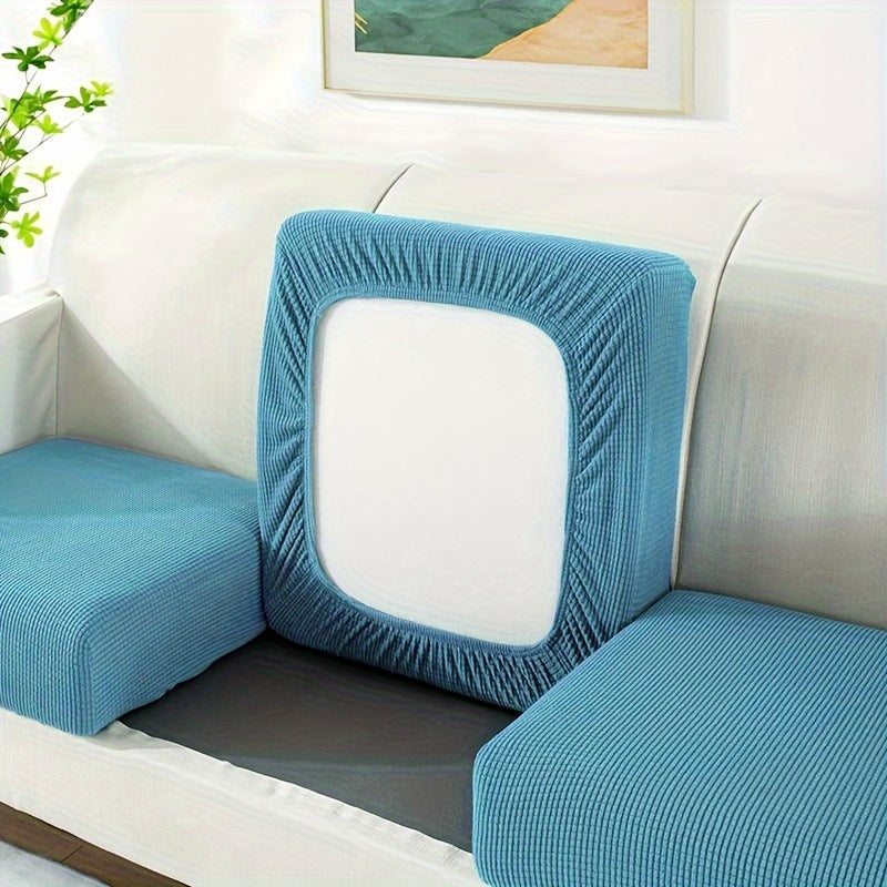 Simple and modern sofa cover that fully wraps and protects your sofa with anti-slip features, suitable for all seasons.