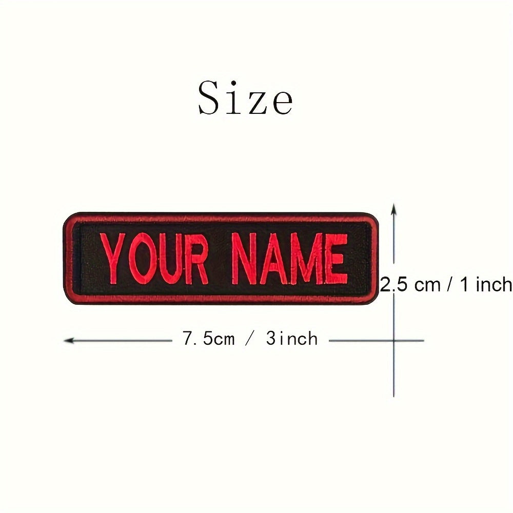 One customizable embroidered patch measuring 7.62x2.54 cm, featuring durable stitching and an anime theme. Perfect for adding a unique touch to clothing, jackets, hats, backpacks, and women's accessories.