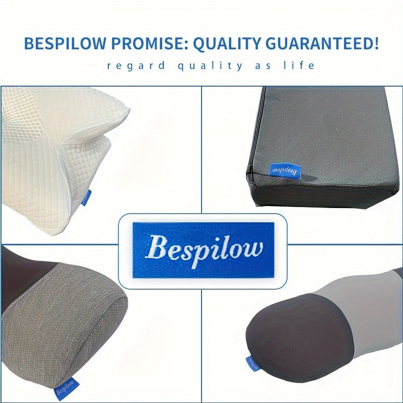 Stay cool and comfortable with our 1-piece Memory Foam Pillow. This ventilated, premium bed pillow comes with a washable and bamboo pillow cover, perfect for a cooling and orthopedic sleeping experience. Ideal for side and back sleepers, this pillow is a