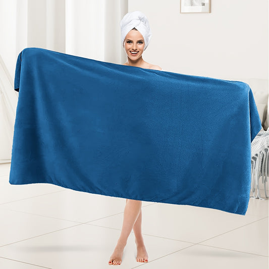 Set of 4 towels includes 1 XL towel and 3 hand towels, versatile for various uses.