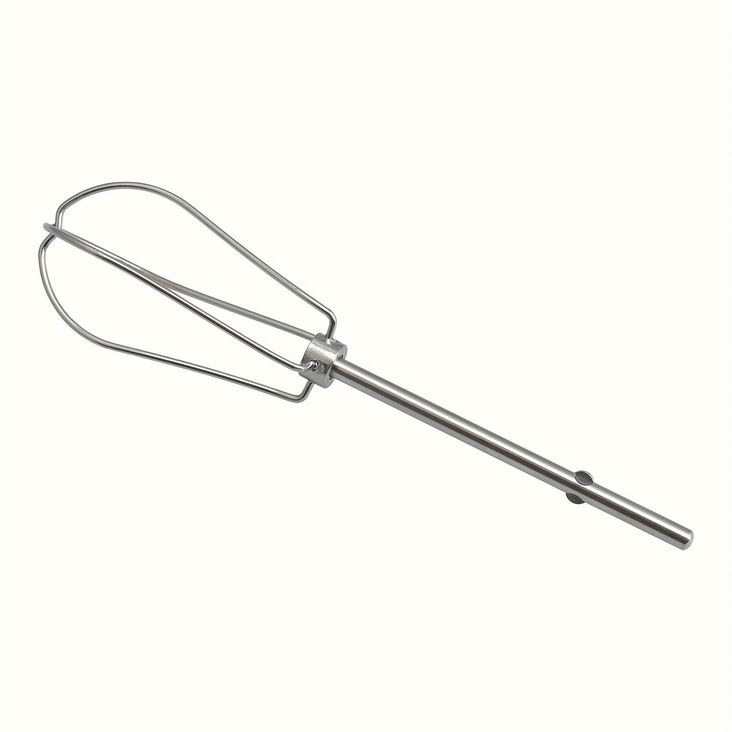 Two Stainless Steel Model W10490648 Manual Stirrers Designed for Kitchen Handheld Mixer Replacement