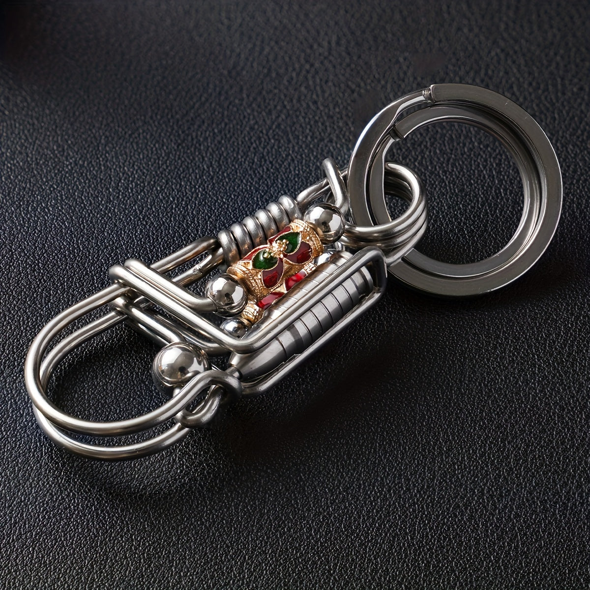 Unique Handcrafted Stainless Steel Keychain