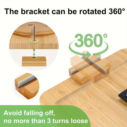 Armrest tray for sofa, adjustable with phone holder, perfect for eating, snacking, and controlling electronics