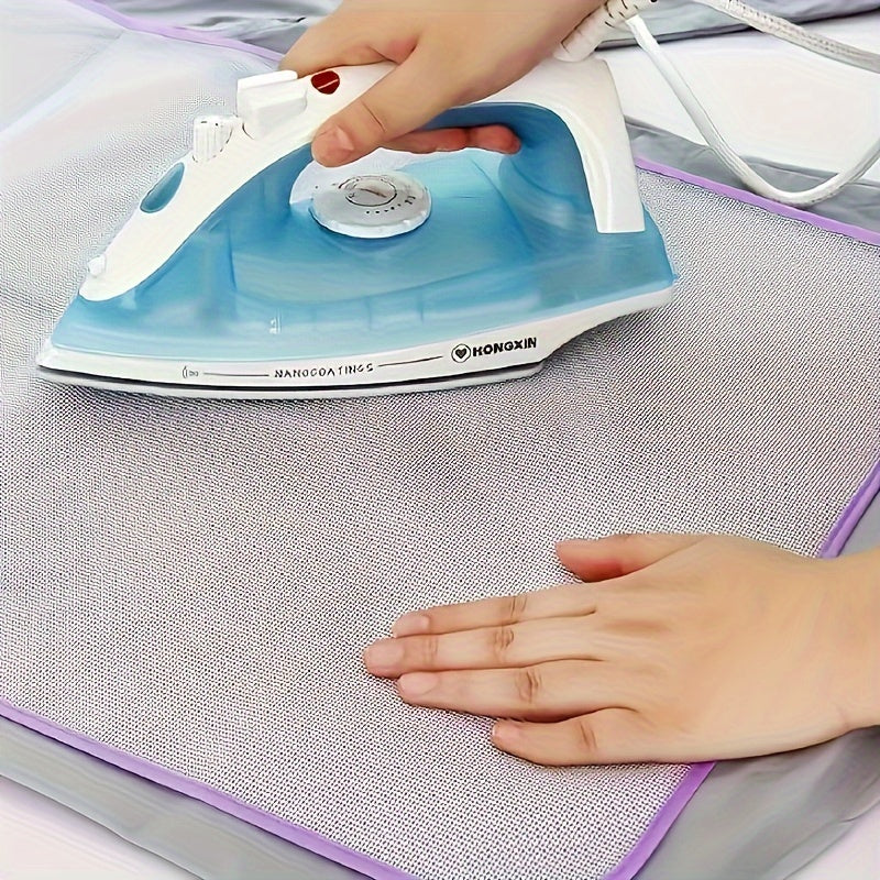 High-Temperature Resistant Ironing Cloth with Protective Mesh Pad - Does Not Require Power, Must-Have Ironing Accessory