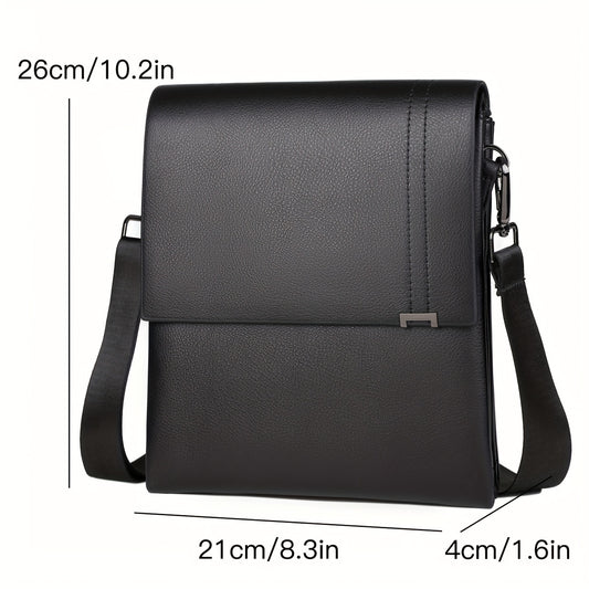 Men's outdoor sling bag with large capacity and stylish design, perfect for business and travel, great gift option.