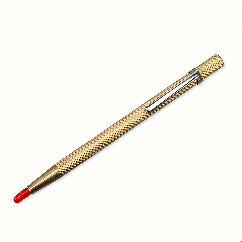 2 Diamond Pen Point Carbide Scriber Pens for Precision Cutting in Metalworking, Woodworking, Glass, Tile, Metal, and Wood.