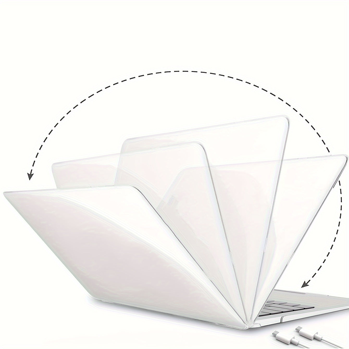 New high transparency ultra-thin frost cover and base for MacBook Air Pro.