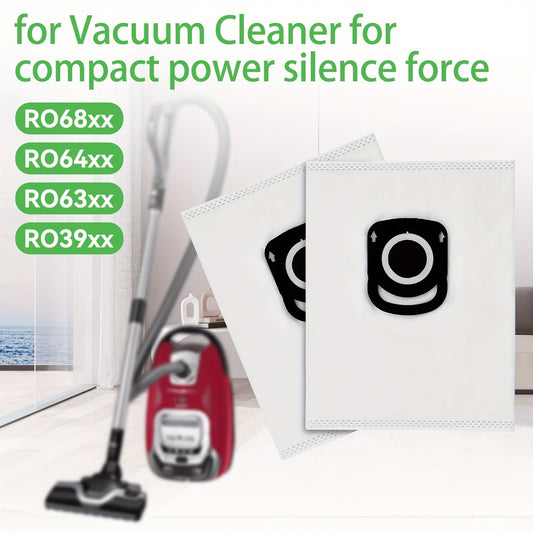 Upgrade your vacuum cleaning experience with our 7-piece High-Efficiency Vacuum Cleaner Bags Replacement Kit. Compatible with Rowenta Compact Power, X-Trem Power, and Silence Force Models (RO64xx, RO63xx, RO68xx, RO39xx), this kit is made from durable