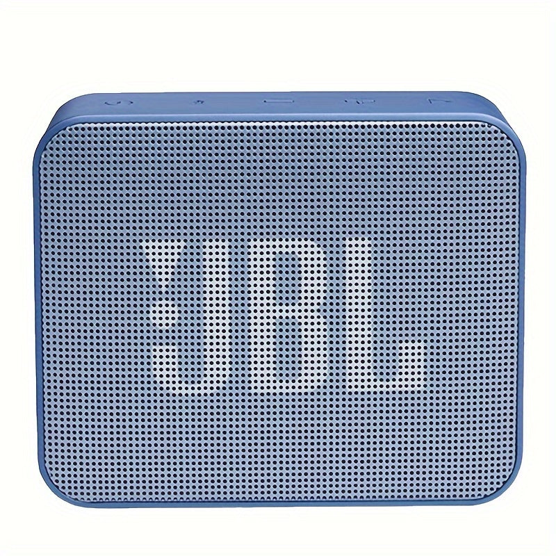 Compact JBL GO ESSENTIAL speaker in Golden Brick Youth Edition with vibrant bass, wireless connectivity, and USB charging. Perfect for use at home, in the car, or outdoors.