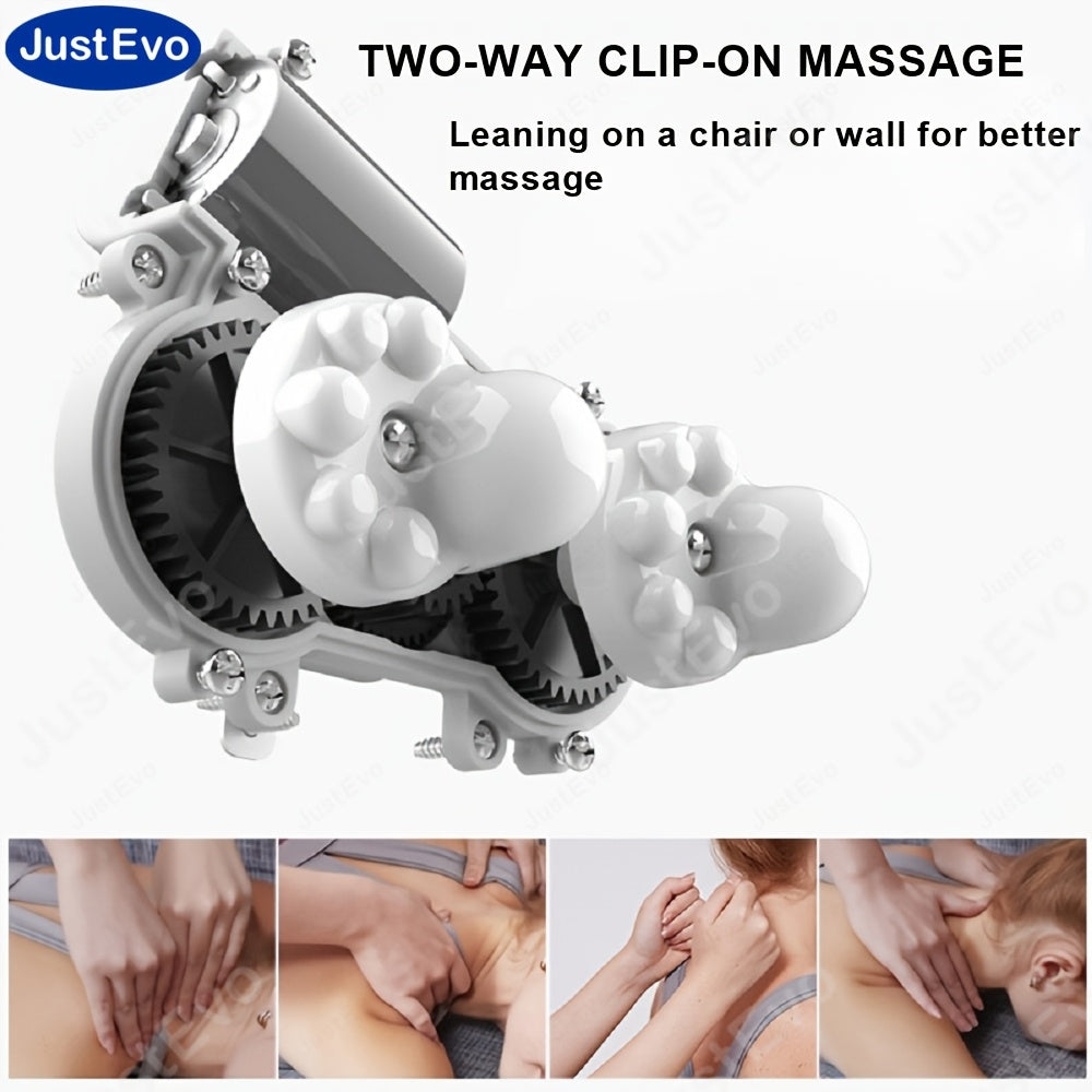 JustEvo Electric U-Shaped Massager for comfortable and convenient neck and cervical massage.