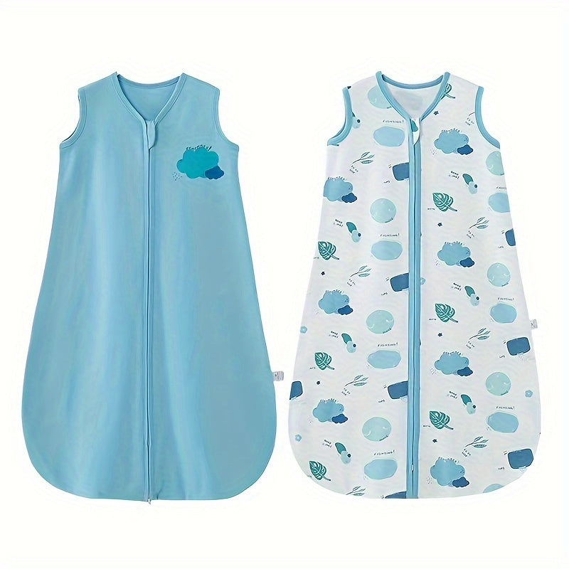 New for the summer season, this single-layer sleeveless youngsters' sleeping bag comes in a two-piece set with a 0.5 tog rating.