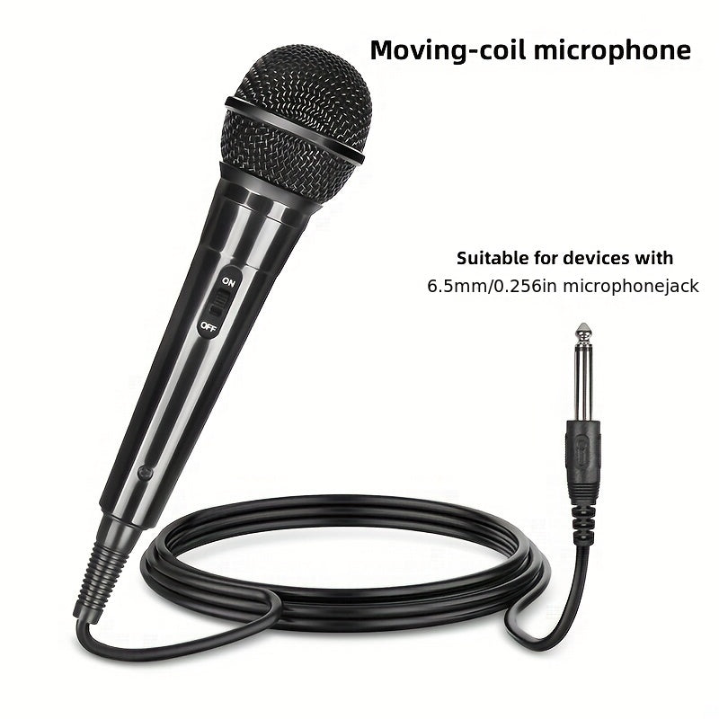 Wired Dynamic Microphone for Singing and Conference Use