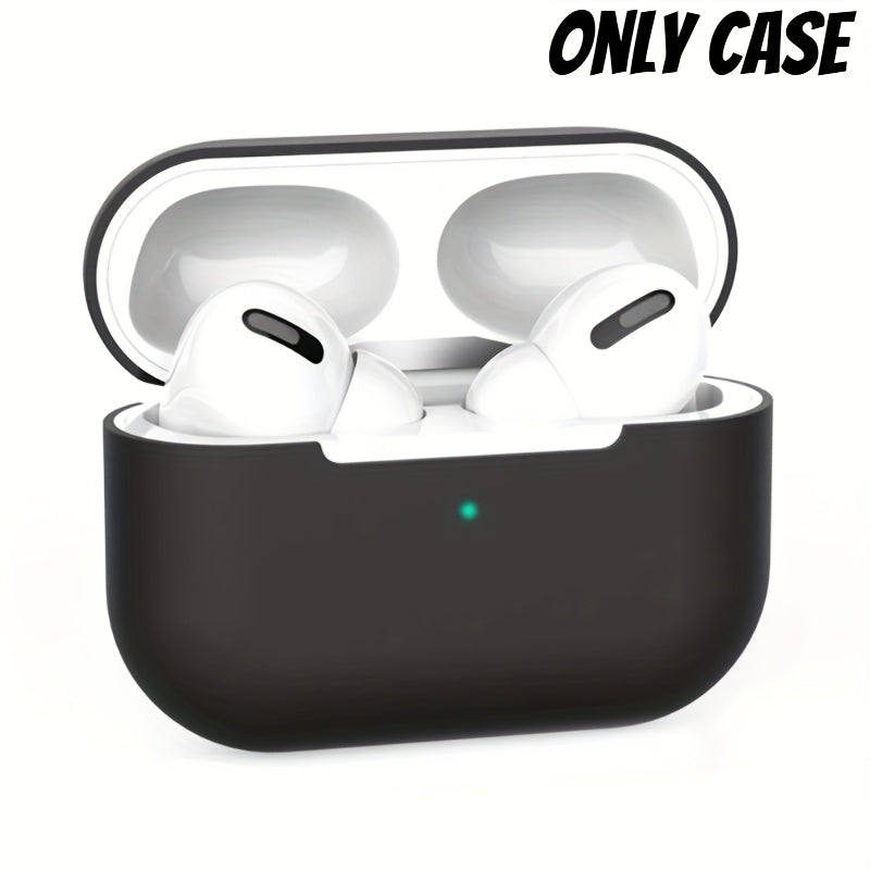 2024 Ultra Thin Liquid Silicone Case for AirPods 1/2/ Pro - Shockproof, Scratchproof, Sweatproof Cover with Stylish Design for Men and Women, Wireless Charging | Sleek Aesthetic | Silicone