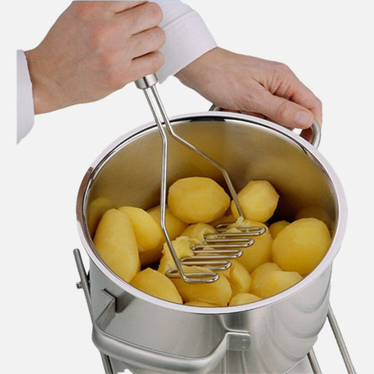 Wave Potato Masher in Stainless Steel - Essential Kitchen Gadget