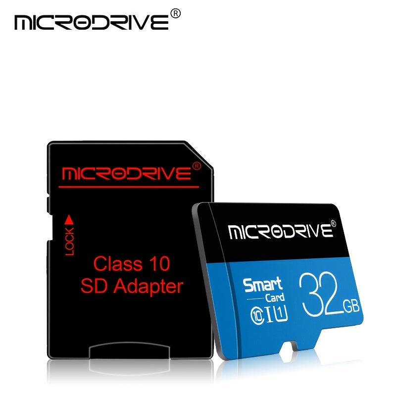 New styles Microdrive TF SD Card, high speed, 32GB SDHC Class 10 Memory card, available in various capacities. Includes SD adapter for smartphones.