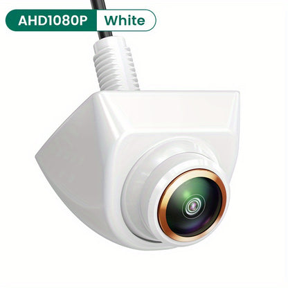 GreenYi AHD 1920x1080P Rear View Camera with 170° Fisheye Golden Lens, Full HD Night Vision, Universal Driving Position, Wide Angle, Uncharged Power Mode, No Battery Required. Ideal for