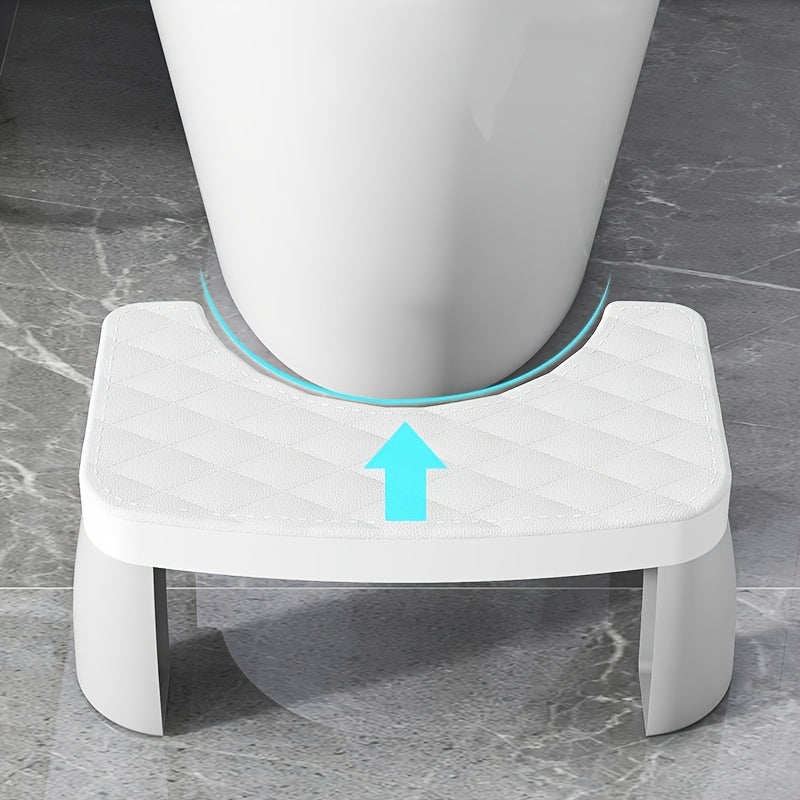 Adult Squatty Potty for Toilet, Waterproof Squat Stool, Bathroom Accessory