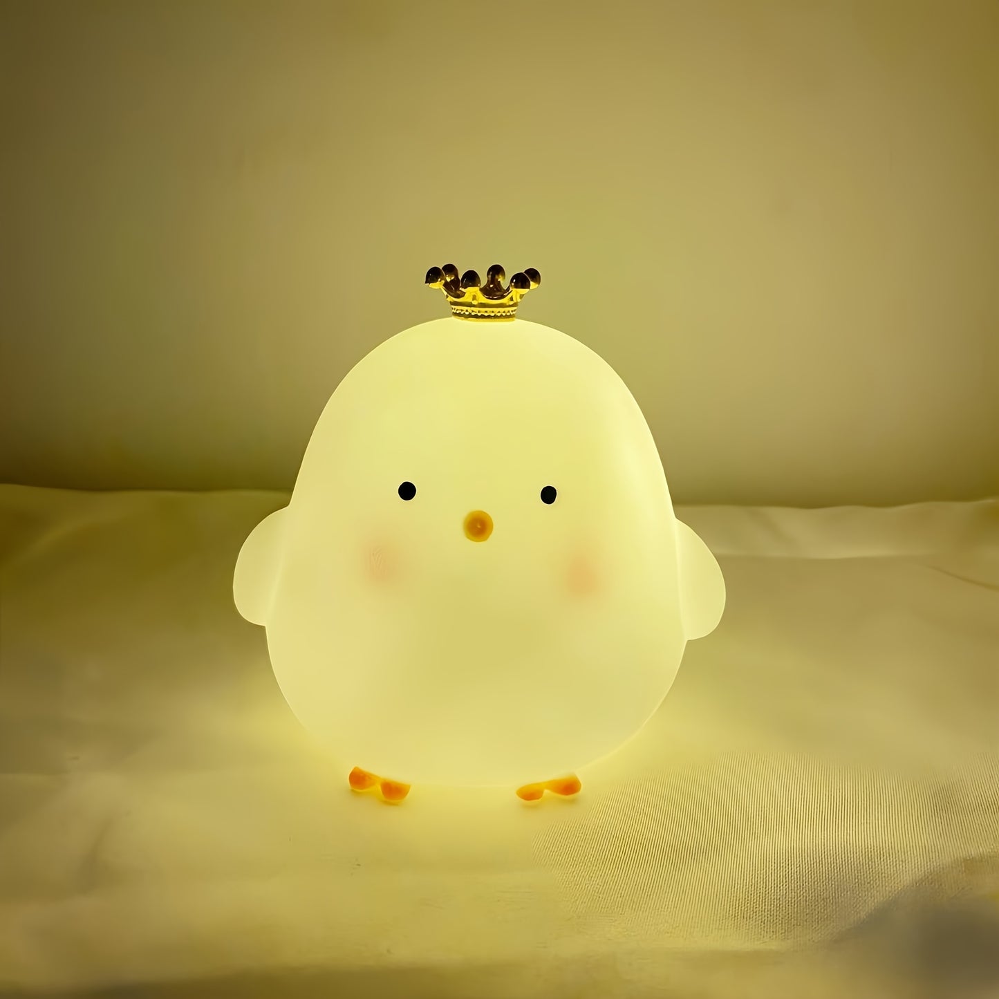 Asian style chicken night light, freestanding decorative lamp for desktop, battery powered with toggle control, downlight, perfect gift for birthdays, Christmas, Easter.