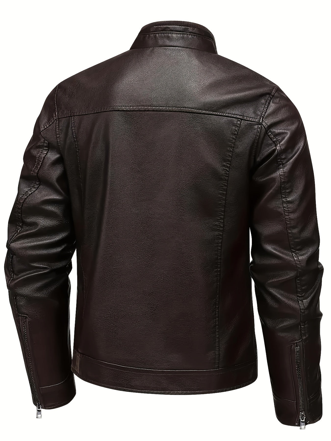 Men's versatile motorcycle coat for spring and autumn.