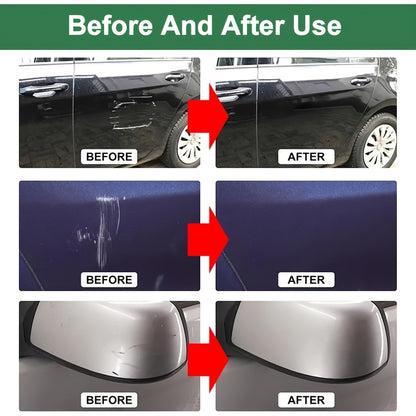 Universal car scratch repair wax kit for all vehicles, removes scratches and swirls, restores shine.