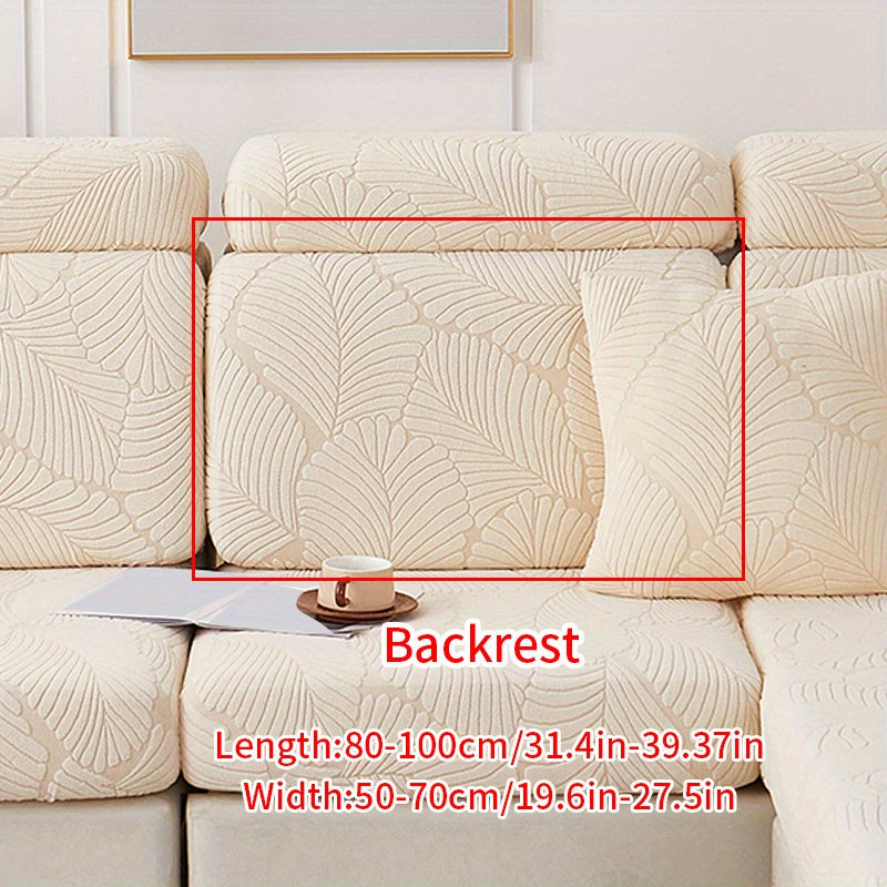 Non-slip elastic sofa slipcover protects furniture year-round in any room.