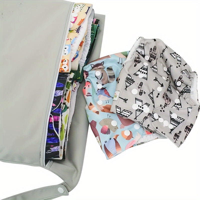 Waterproof replacement bag for diapers, urine pads, fitness, swimming, and wet items - washable and suitable for both dry and wet use.