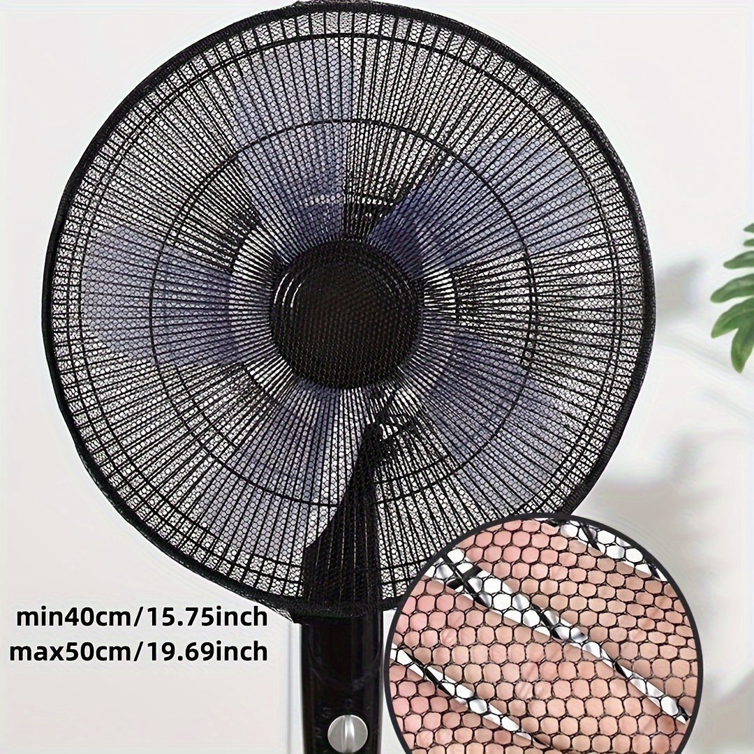 Washable Fan Dust Cover - Protect Your Fan with Durable Fabric Safety Net for Home and Office Use