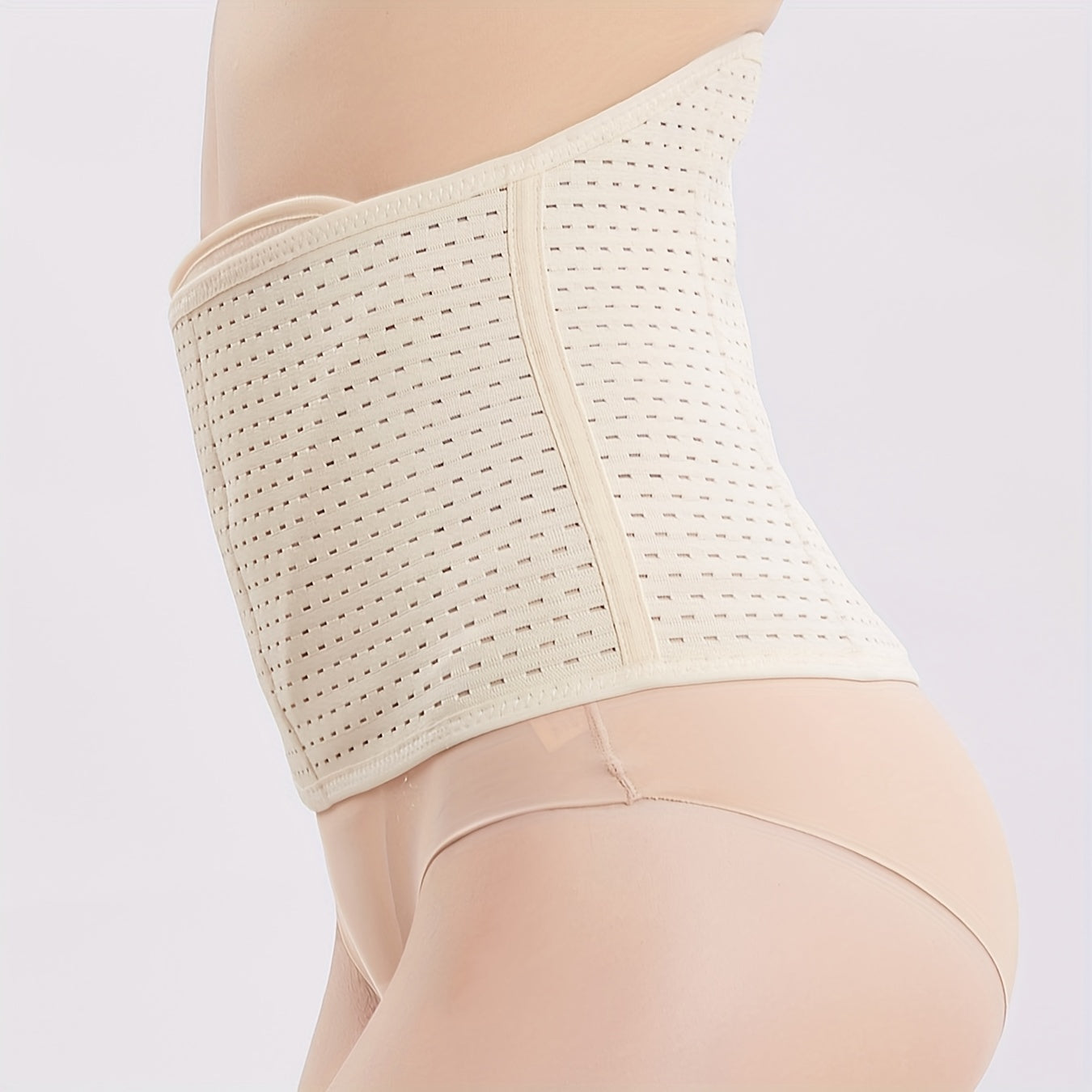 Postpartum belly band designed for strong waist shaping and stomach control, specifically for women after childbirth.