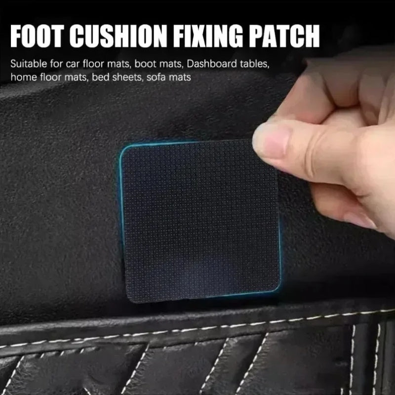 20-piece wholesale double-sided adhesive carpet grips for securing car mats and home floors, providing high-strength anti-skid grip in seconds without leaving residue.