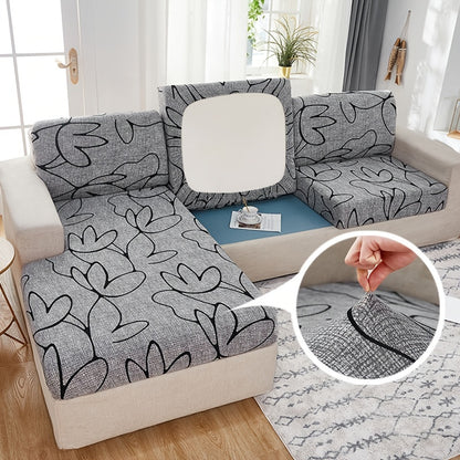 Milk-printed couch cover