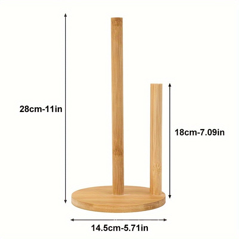 An easily assembled and detachable Kitchen Countertop Paper Holder, perfect for holding napkins, cling film, and dishcloths. Ideal for use in homes, restaurants, and kitchens.