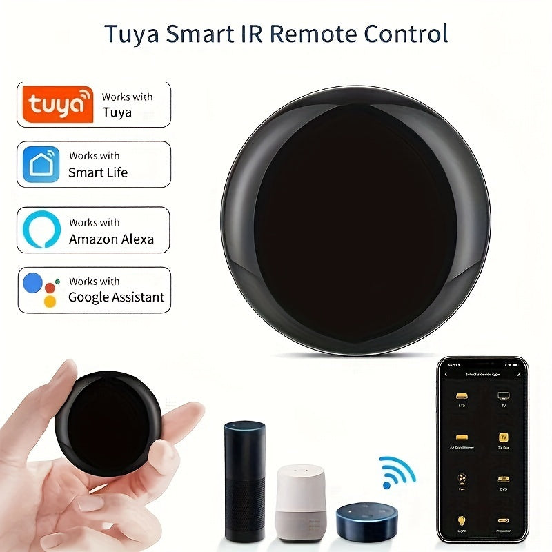 Yours WiFi IR Smart Infrared Universal Remote Control with Timer Function and Language Assistant Support