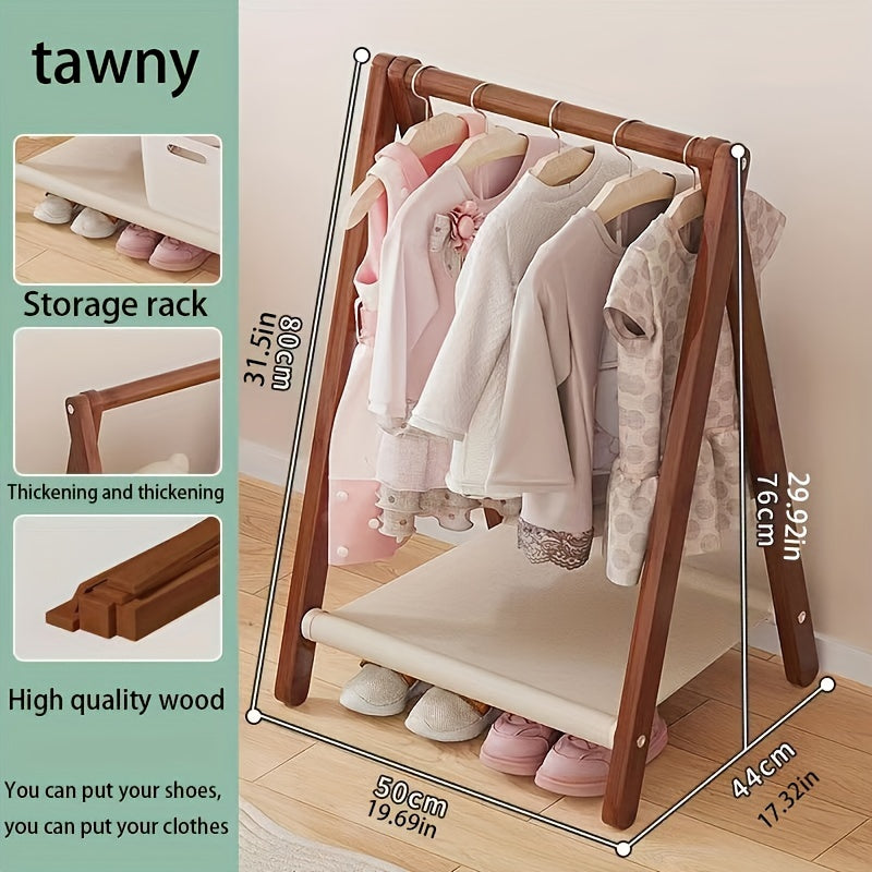 Wholesale Simple Coat Rack for Bedroom, Living Room, Balcony - Foldable Hanger Indoor Floor Clothes Organizer