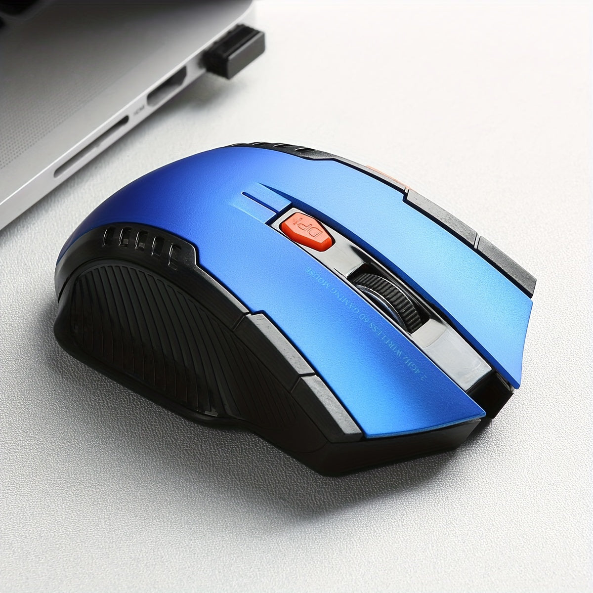 BalanceFit Ergonomic Wireless Mouse, High-Speed DPI Adjustable Gaming Mouse, Battery-Powered, for Laptop and PC, Non-Wireless.