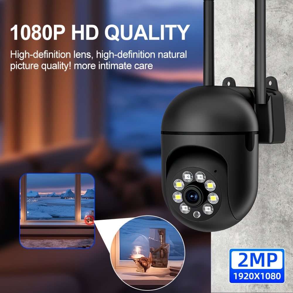 Get the ultimate security with the 4-Pack of WJG Wireless HD Security Cameras. These cameras feature 1080p Smart Surveillance with Audio, Motion Tracking, Two-Way Audio, Wi-Fi connectivity, and can be used indoors or outdoors. With 360° PTZ capabilities