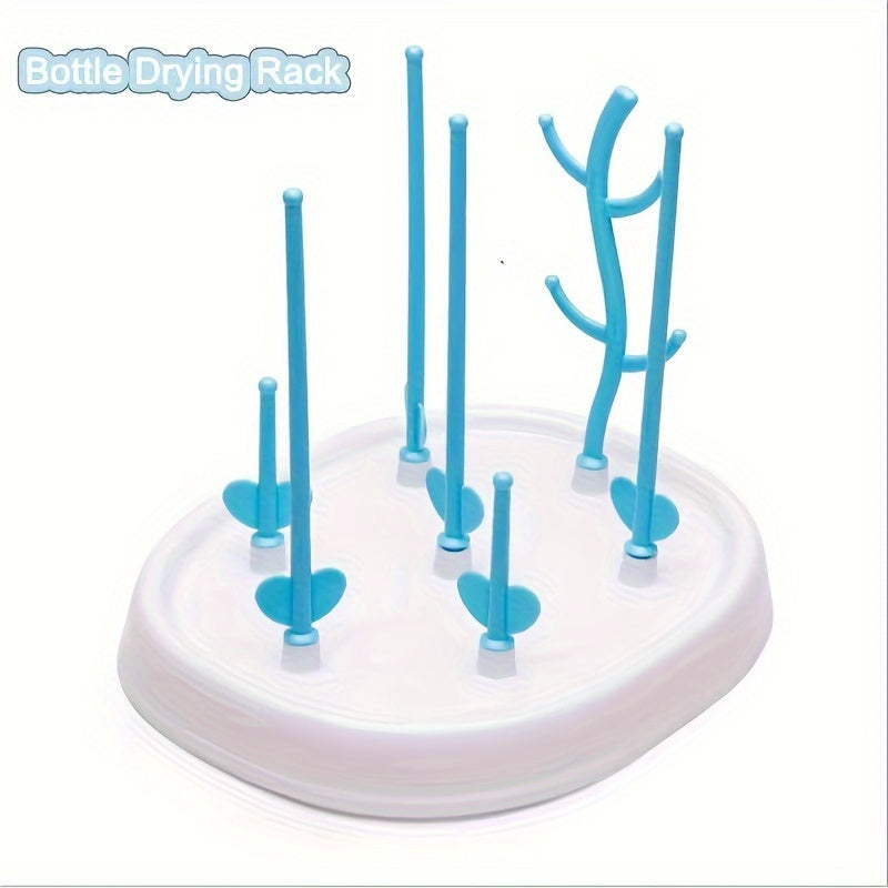 Children's tree-shaped milk bottle drying rack for home use that can be disassembled for easy storage and is suitable for both youngsters and toddlers.