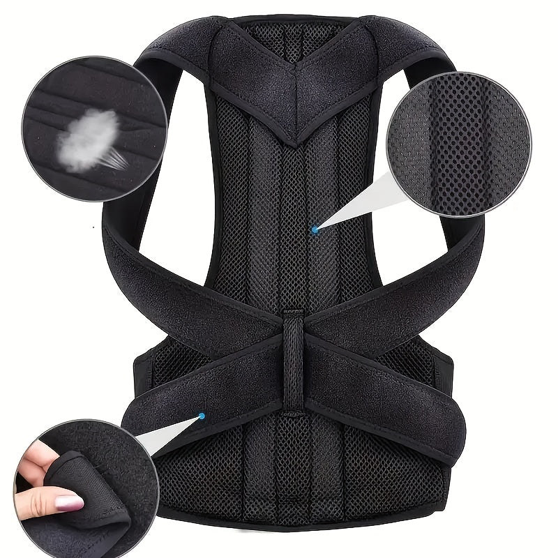 Unisex back trainer ideal for fitness and leisure activities.