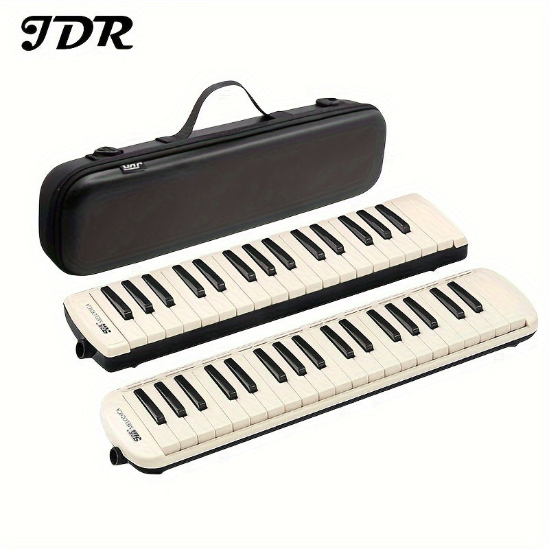 Professional melodica piano keyboard with 32/37 keys, includes carrying bag and mouthpiece - perfect for all skill levels and makes a great gift.