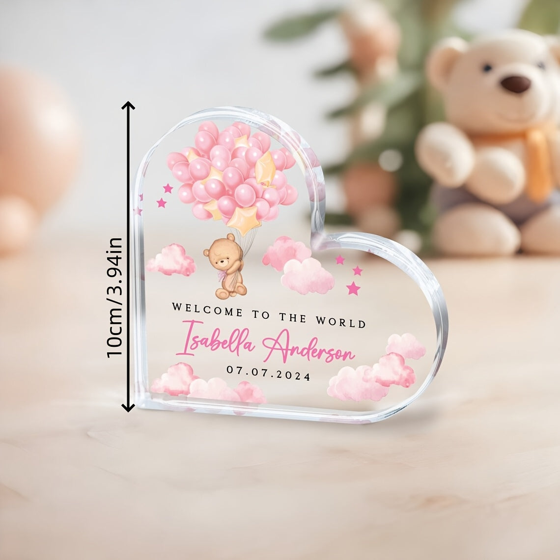 Charming Keepsake featuring Cute Cartoon Characters - Sleek Plastic Frame, Vertical Poster Holder for Preserving Youngsters' Precious First Memories