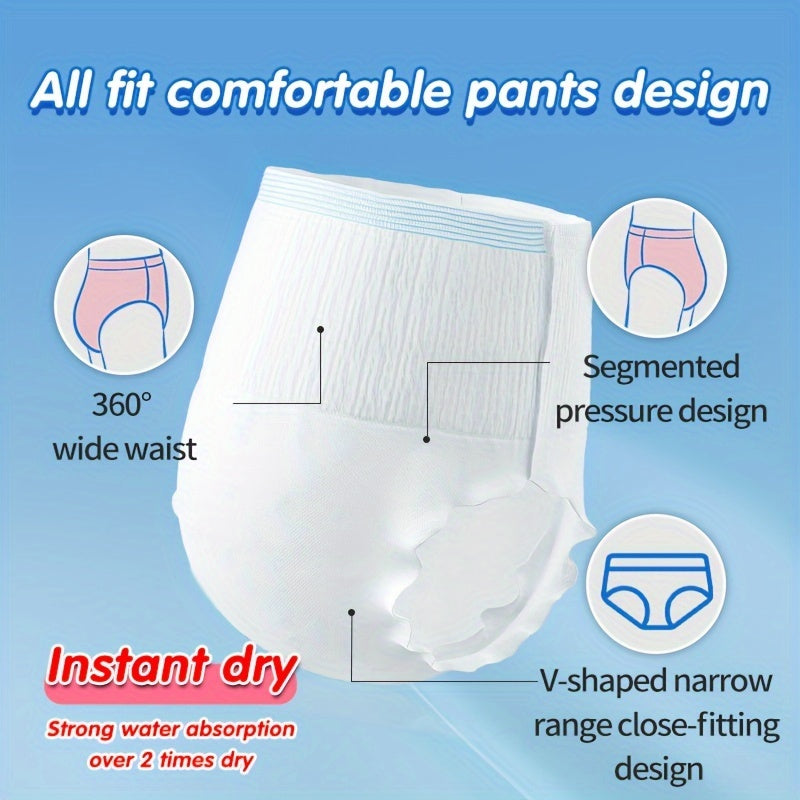 30pcs L-size adult diaper pants for elderly people.