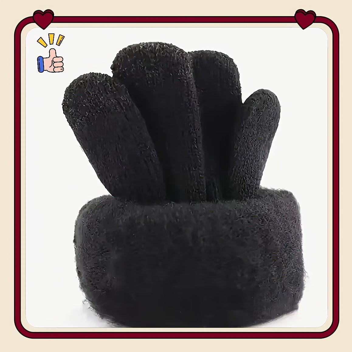 Winter gloves that are compatible with touchscreen devices, providing warmth, windproof protection, and anti-slip grip with plush lining for skiing and outdoor sports during the winter and autumn seasons.