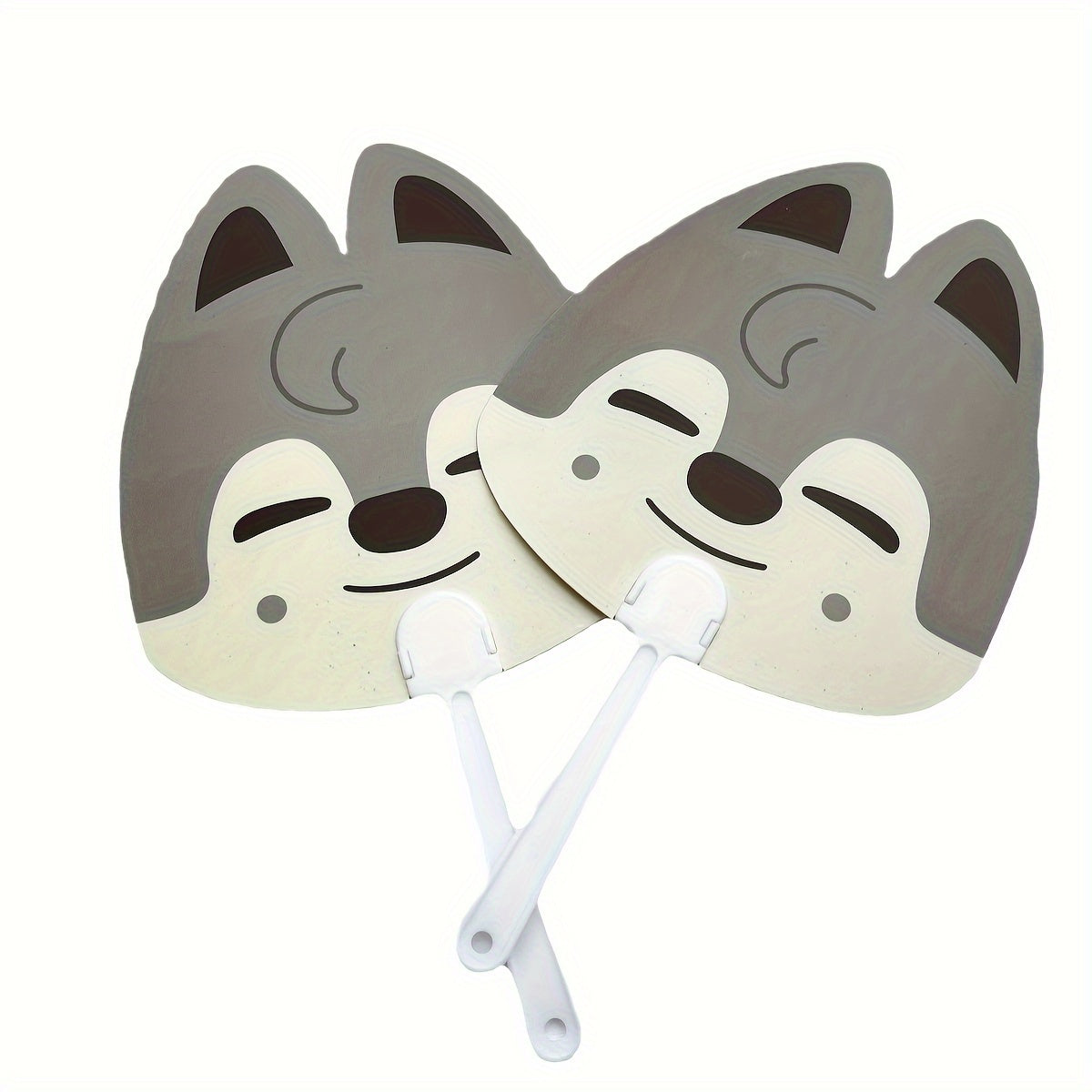 Adorable Cartoon Handheld Fan - 15.49x17.27cm Mini Plastic Fan, Great for Birthdays, Anniversaries, Bachelorette Parties, Graduations - Themed Gift for Ages 14+ - No Electricity Needed - Feather-Free - Ideal for Holidays and Special Events, Including