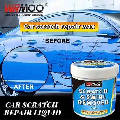 Car Scratch Repair Kit for fixing body paint scratches, polishing, grinding, and applying anti-scratch wax.