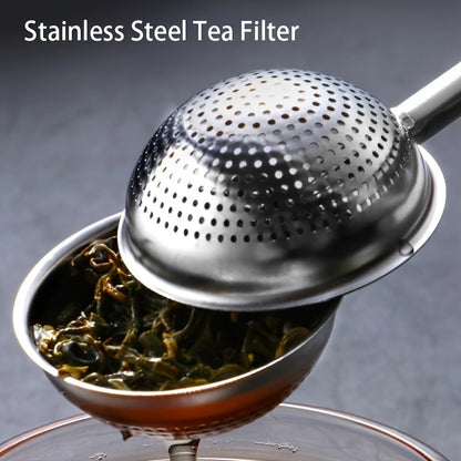 Stainless Steel Heart-Shaped Tea Infuser - Durable Loose Leaf Strainer for Home, Office, and Gift-Giving. Perfect for Christmas, Halloween, Easter, Hanukkah, and Thanksgiving.