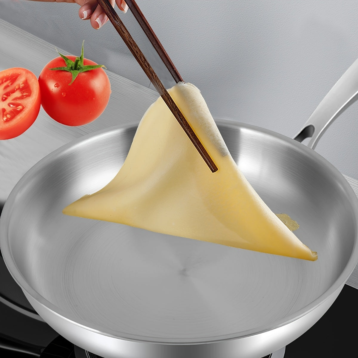 Best Seller: Thickened SUS 304 Stainless Steel Western Style Frying Pan with Three-Layer Composite Steel for Frying Steaks. Family Special Beef and Sheep Steak Plate