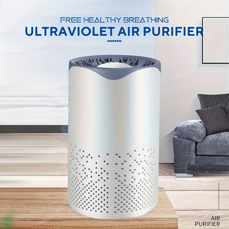 SENBOWE USB-powered air purifier with negative ion technology for home and car, ideal for smoke, odors, and more in bedrooms, studies, garages, and toilets.