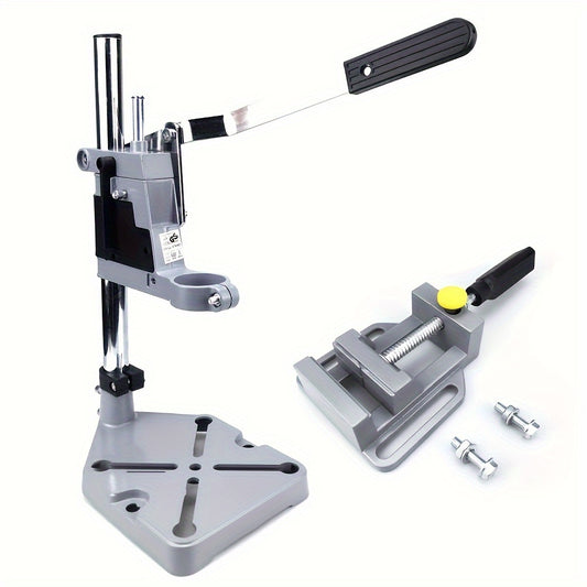 Aluminum alloy drill press stand - rust-proof, precise, and flat head design for home and industrial usage.